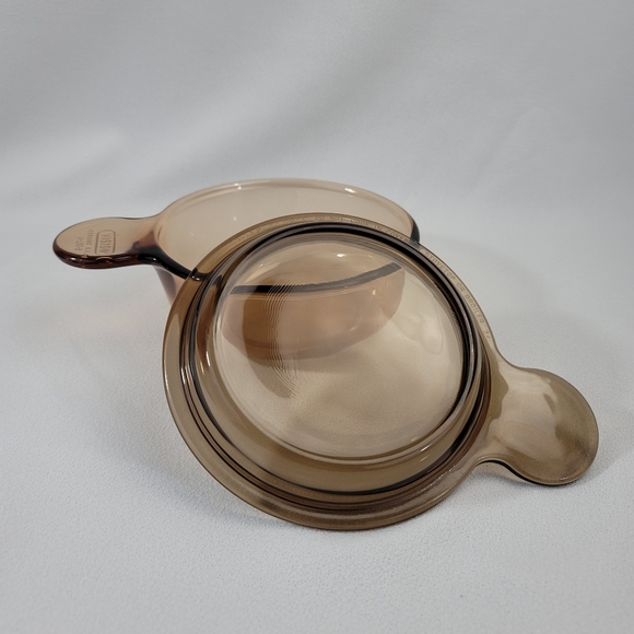 Corningware Visions Amber Glass V-150-B Grab-It Bowl - Picture 15 of 15